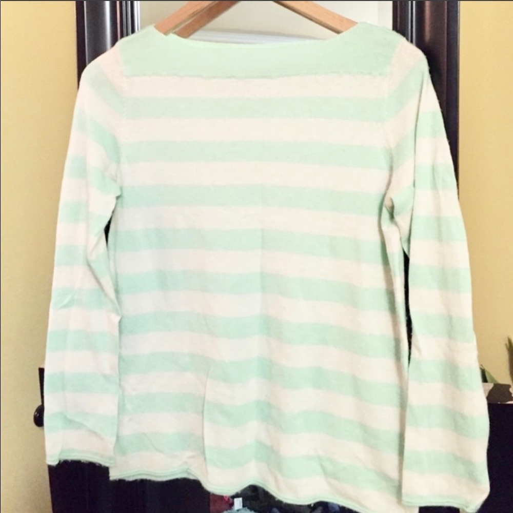 Gap | Mint Striped Sweater